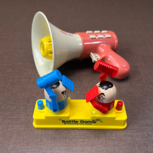 PK Battle Game + Horn Amplifier Package