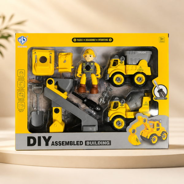 DIY Assembled Building - Mixer Set